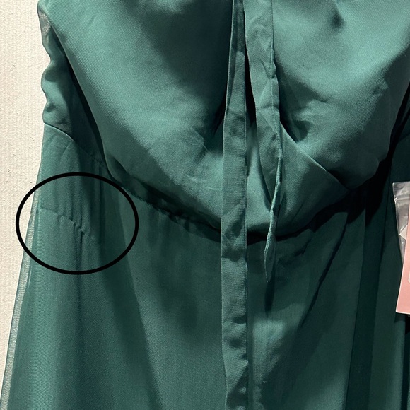 Birdy Grey Moni Dress Emerald Green XL EXTRA LARGE NEW NWT BRIDESMAID WEDDING - Picture 7 of 7